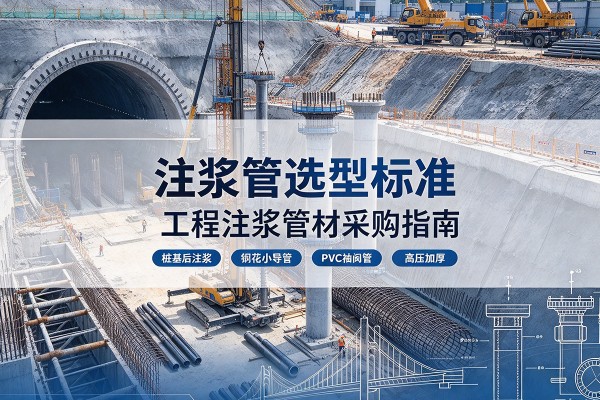 揭阳注浆管选型标准