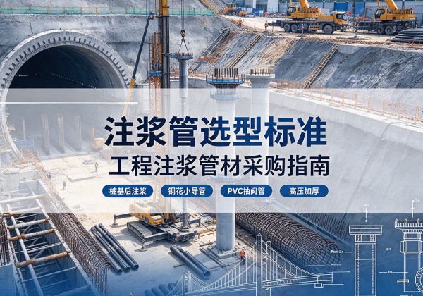 揭阳注浆管选型标准